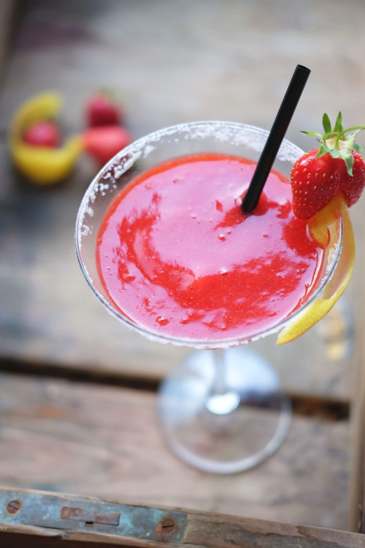 Der perfekte Frozen Strawberry Margarita&hellip; das original Rezept