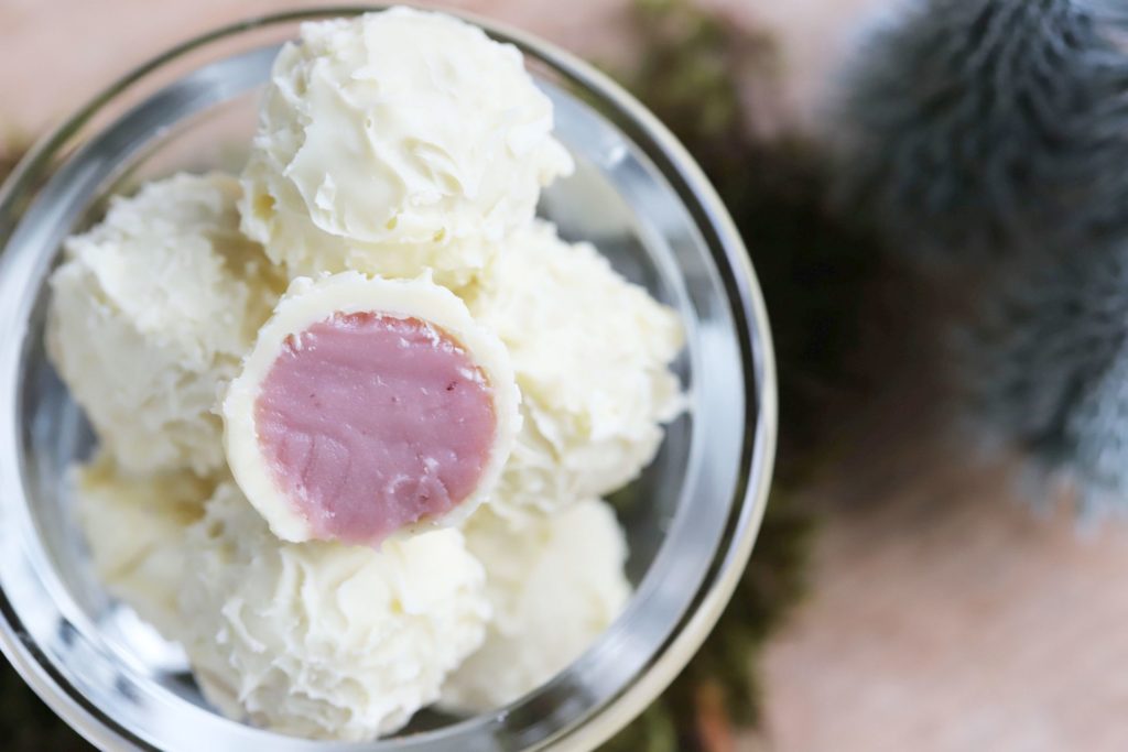 Pralinen mit Brombeer und Gin - So begeisterst Du alle!