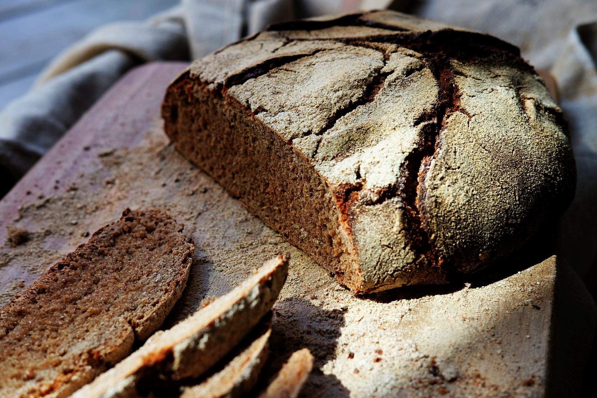 Roggenvollkornbrot