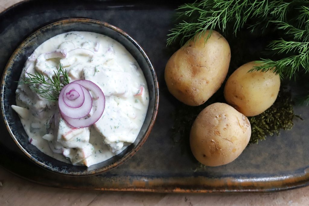 Eingelegte Matjes in Sahne-Apfeldressing... ein super Jahresstart
