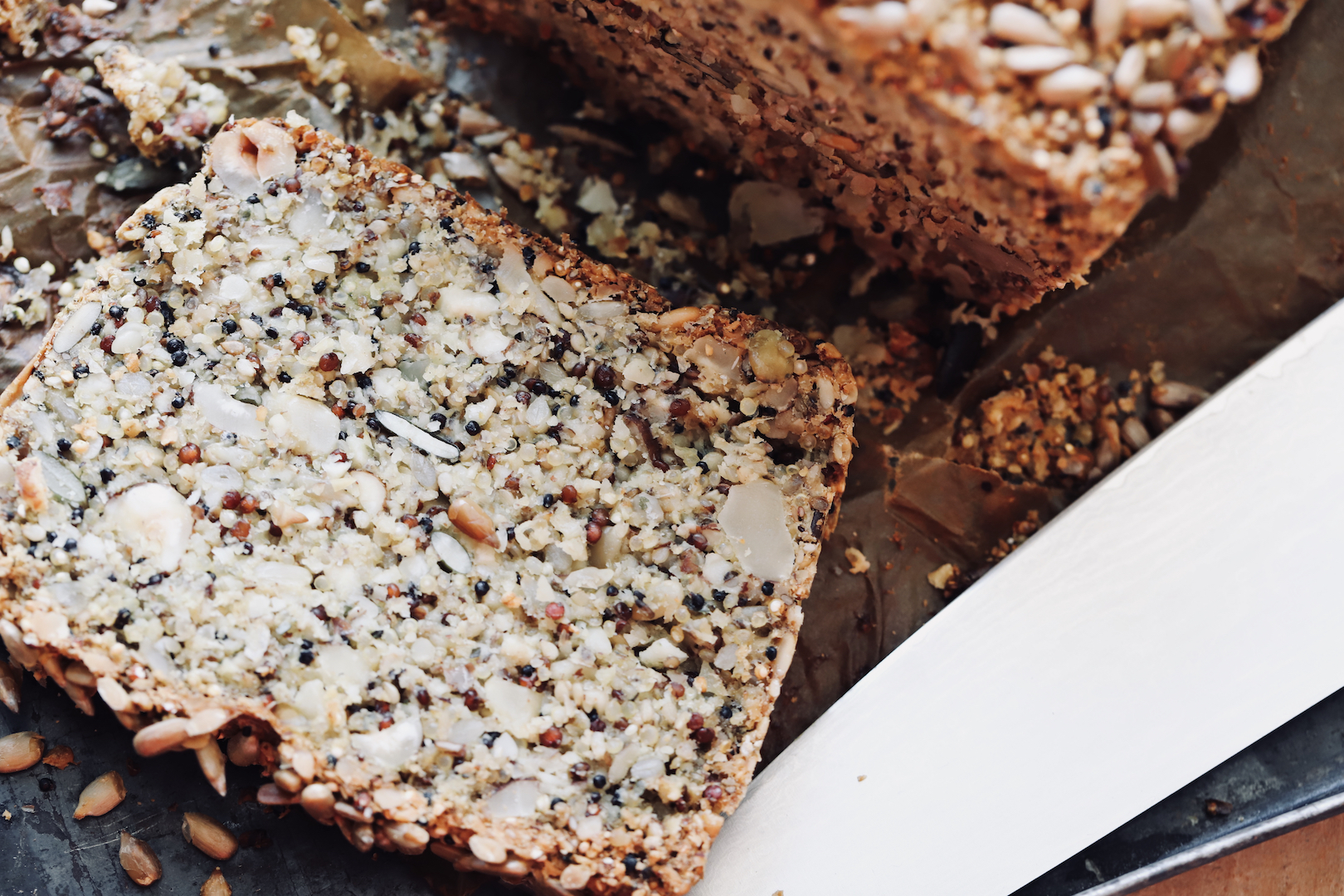 Glutenfreies Brot mit Quinoa